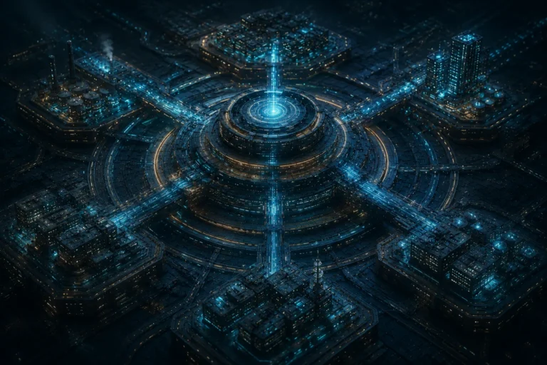Centralized Multi-Location Content Systems infrastructure coordinating distributed publishing environments
