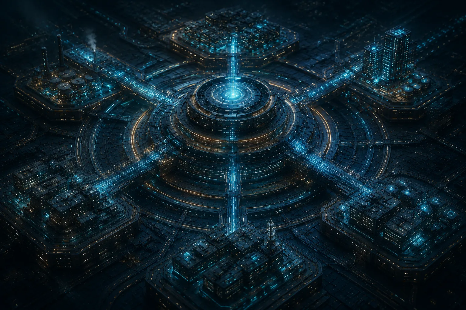 Centralized Multi-Location Content Systems infrastructure coordinating distributed publishing environments