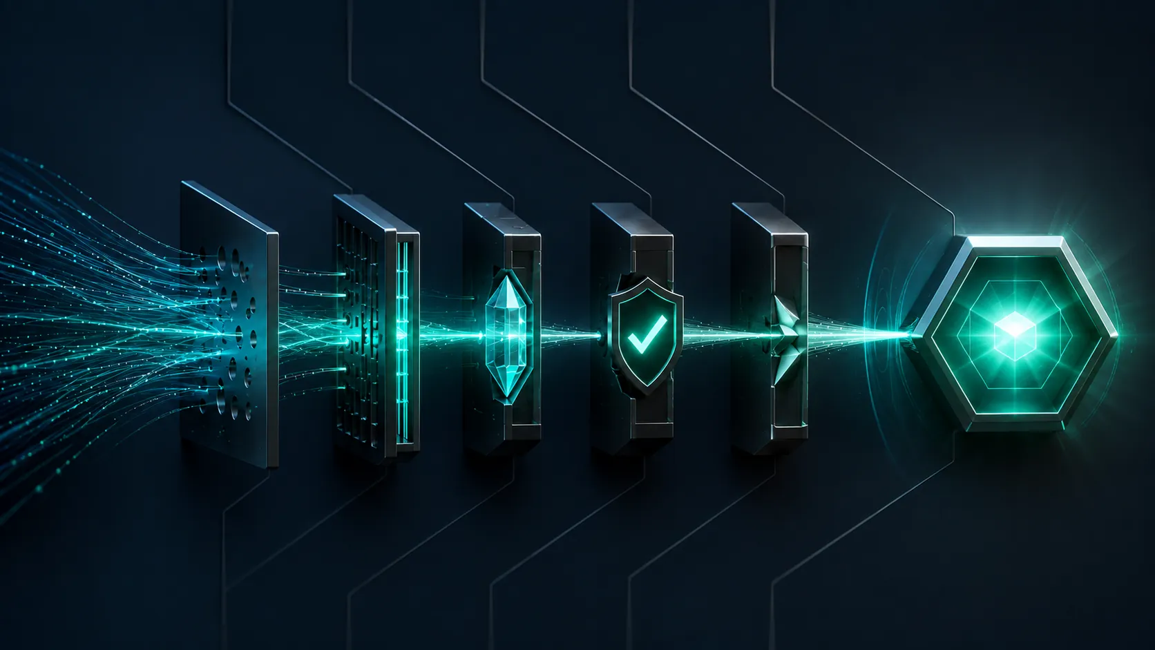 How Do You Convert AI Traffic Into Booked Appointments? Enterprise-style visualization of AI referral traffic being qualified, validated, and converted into a successful outcome through structured operational systems.