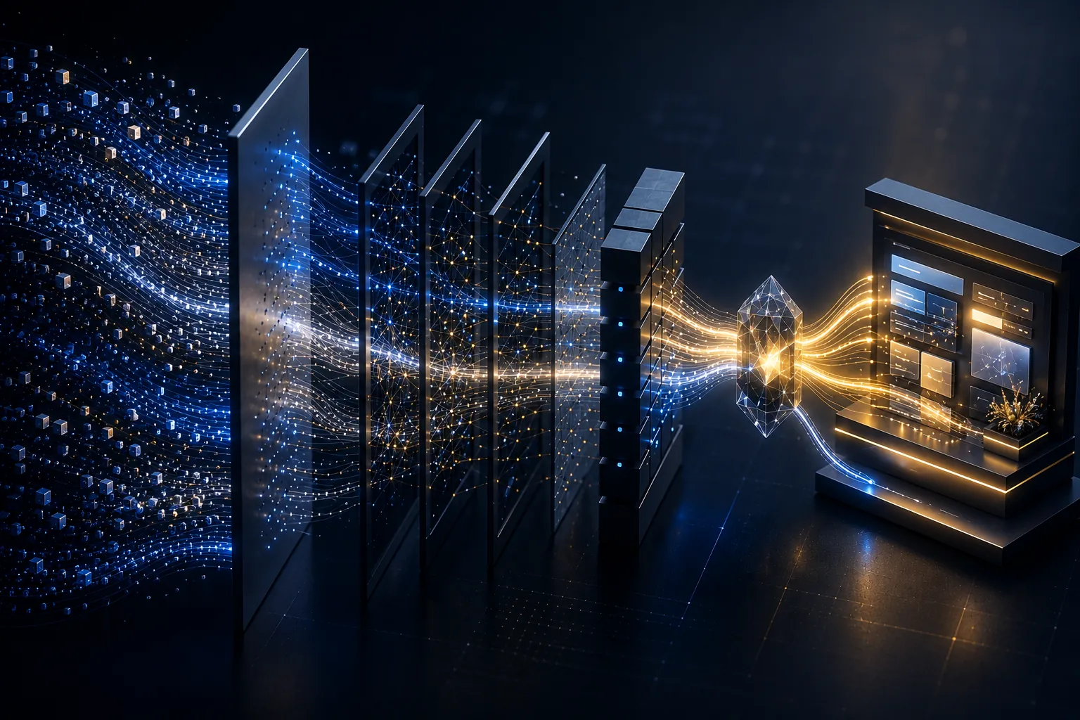 What Is a Good AI Traffic Conversion Rate illustrated through AI traffic evaluation, qualification, and business outcome optimization.