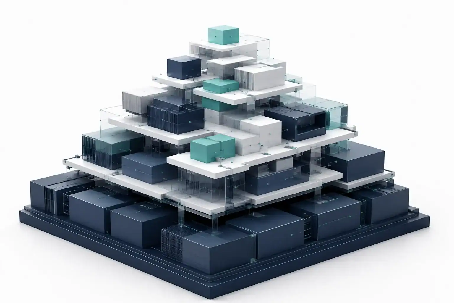 AI Search Engine Optimization visualized as an interconnected knowledge infrastructure that compounds authority over time.